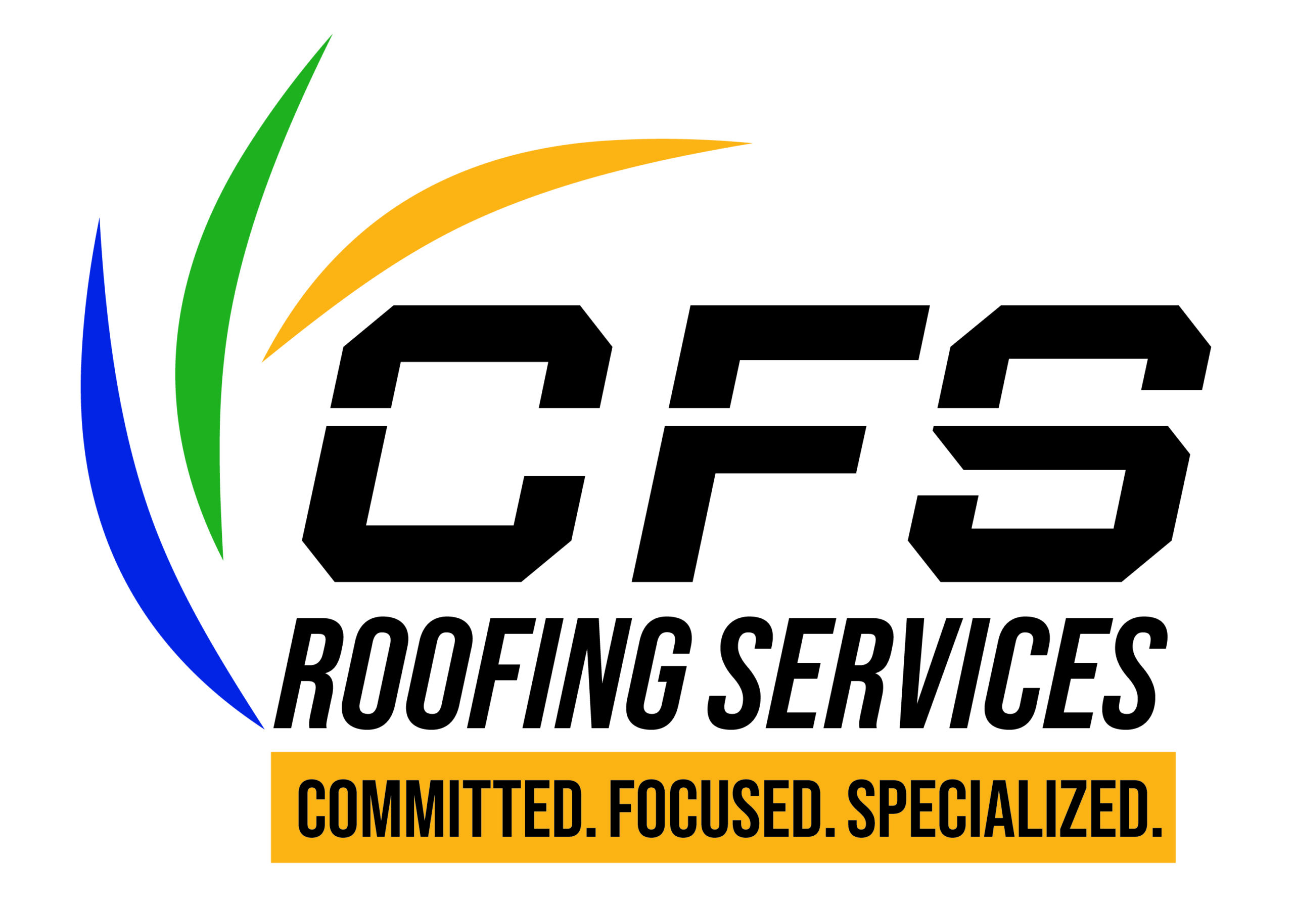 CFS-LOGO_TAG_CMYK Logo for CFS Roofing Services.
