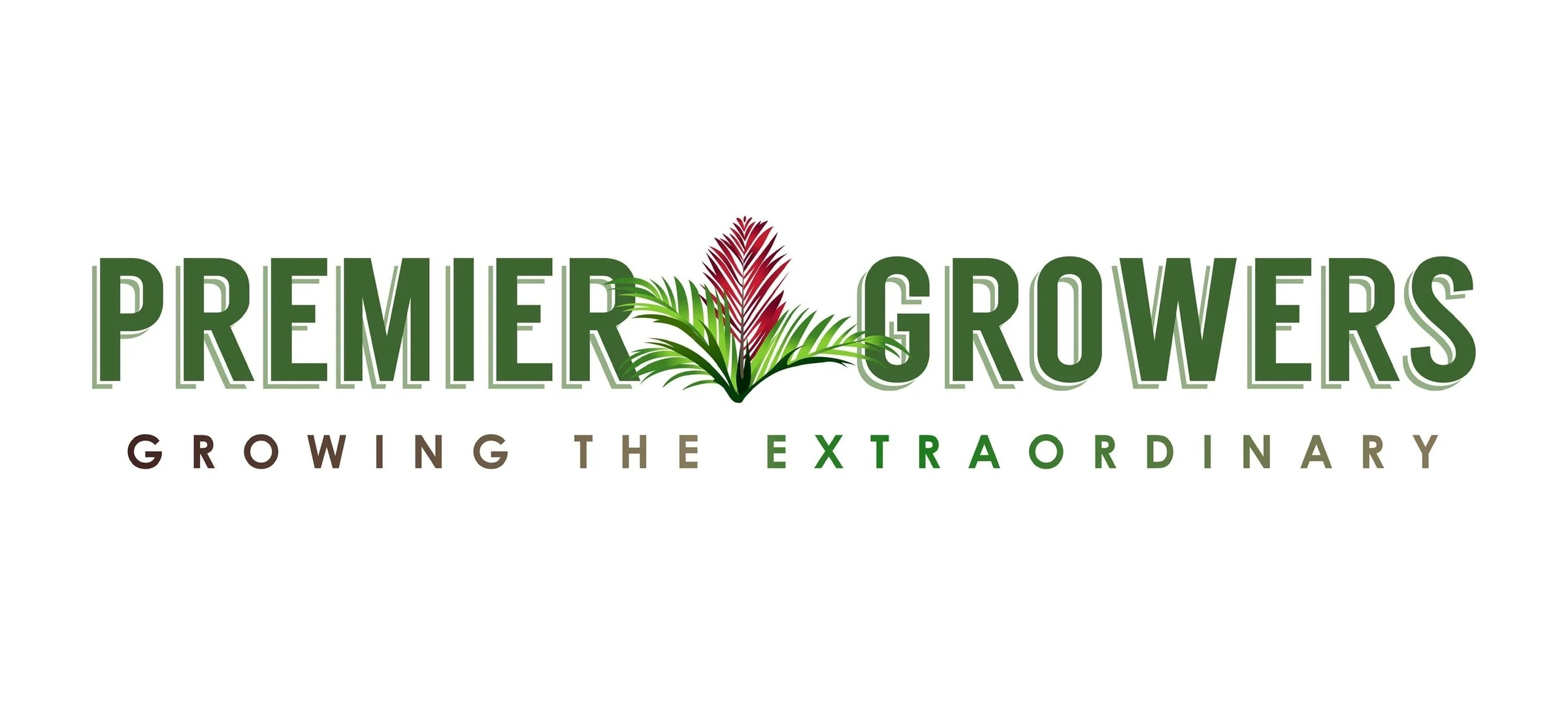 Premier Growers Logo Logo for Premier Growers: Growing the Extraordinary.